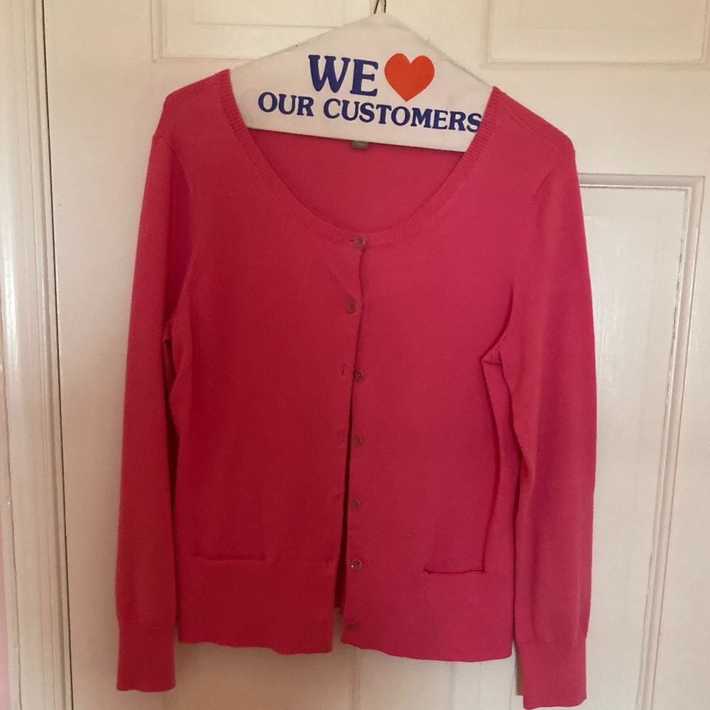 J. Jill Sweater, a lovely hot pink shade